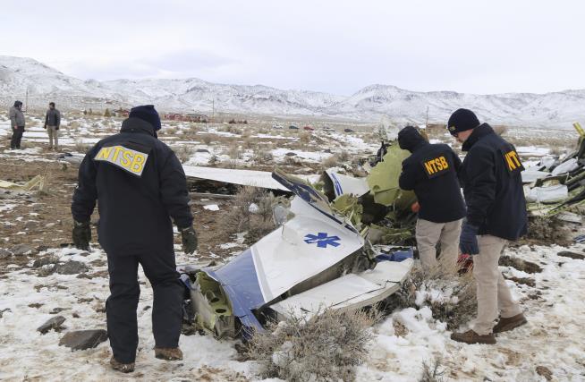 Medical Flight Crashes in Nevada, Killing 5