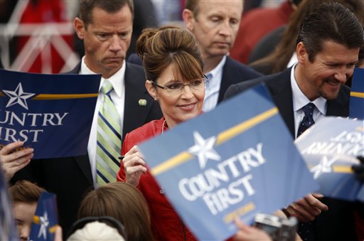 Palin Likes Gay Marriage Ban After All
