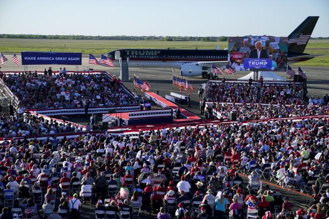 At Waco Rally, Trump Vows Political Vengeance