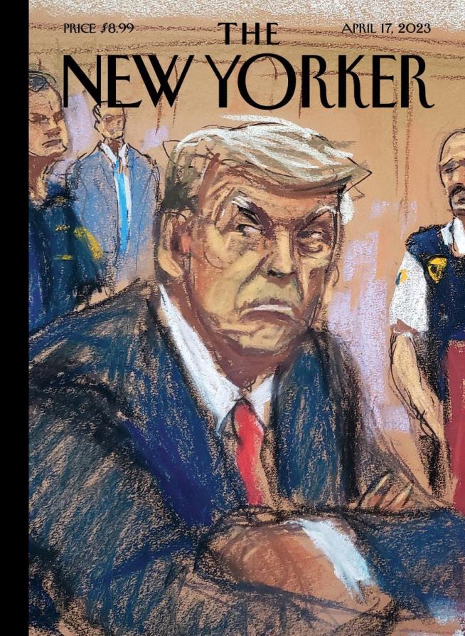 New Yorker Cover on Trump Is a First