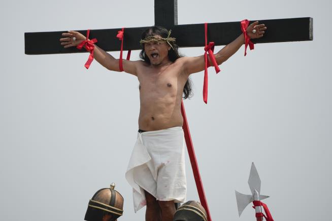 Real-Life Crucifixions Are Back After 3-Year COVID Pause
