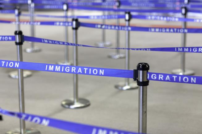 Passengers Go on Their Way Without Immigration Check