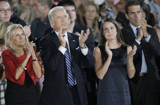 Biden Finds Inspiration in Father's Tough Life