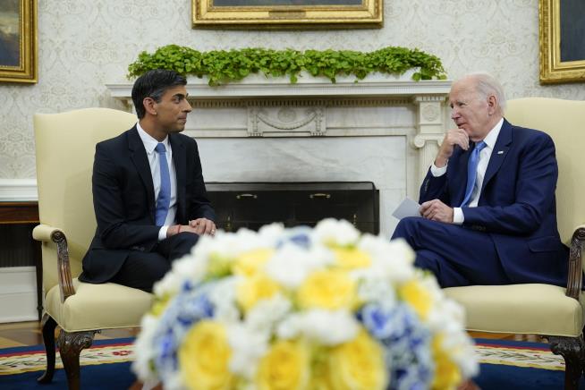 Biden, Sunak Agree on Ukraine, Clean Energy, AI