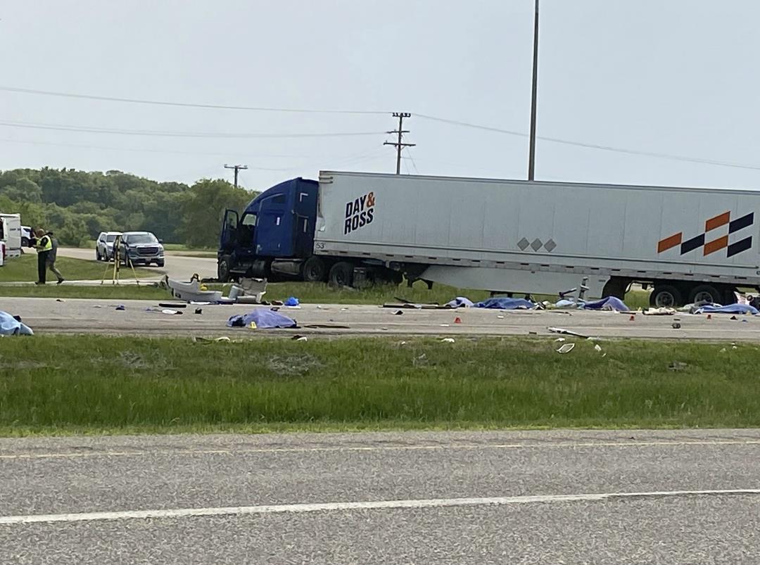 Semi and Bus Collision Claims 15 Lives of Seniors Heading to Casino