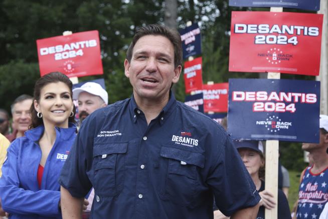 Even DeSantis' Super PAC Is Worried About the Polls