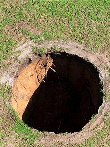 Florida Sinkhole That Swallowed Man Is Back, for 3rd Time