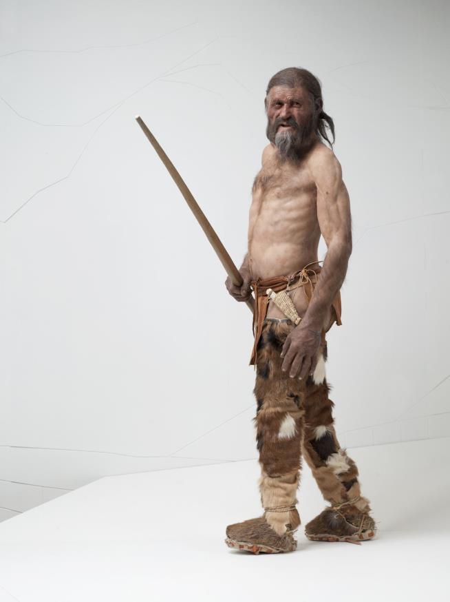 Oetzi the Iceman Gets a New Look