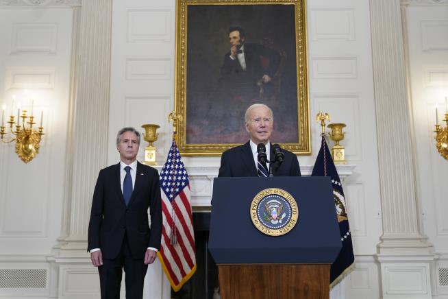 Biden Condemns Attack, Calls US Support of Israel 'Rock Solid'