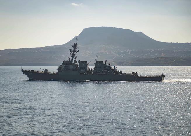 USS Carney, Commercial Ships Came Under Fire: Pentagon