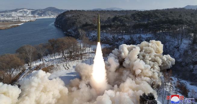 North Korea Kicks Off 2024 With Missile Test