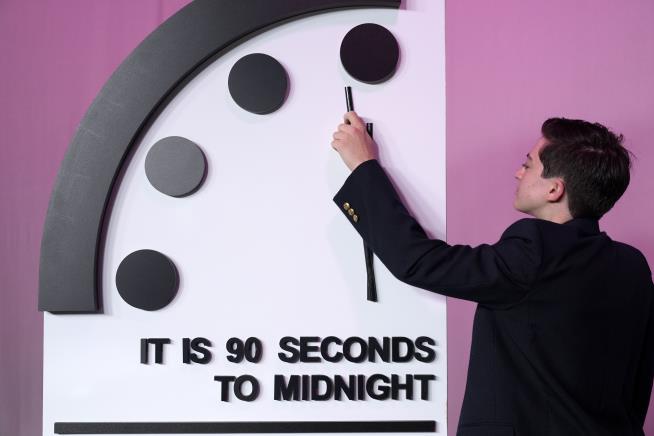 Doomsday Clock Remains at Worst-Ever Time