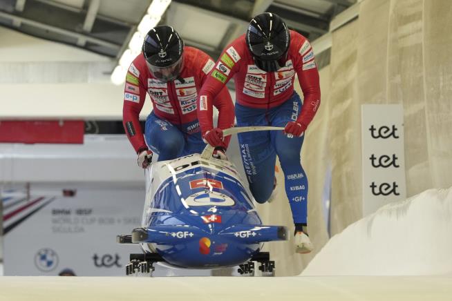 Swiss Bobsled Athlete Is Run Over by Own Sled