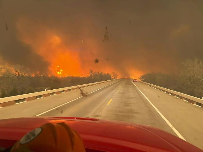 Wildfire Is Now 2nd-Biggest in Texas History