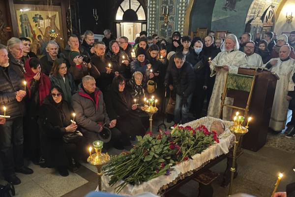 Security Is Heavy at Navalny's Funeral