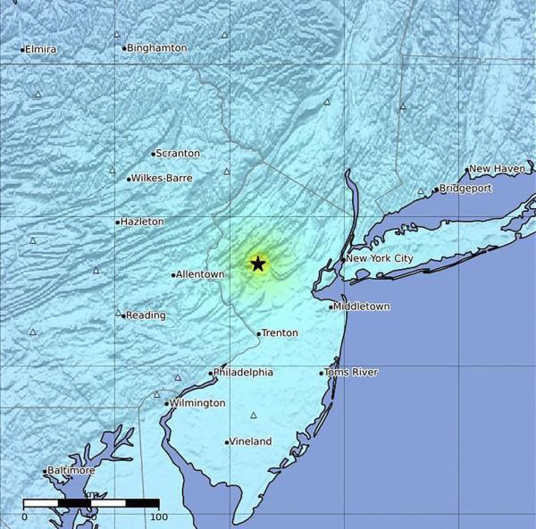 East Coast Is Shooketh From Surprise Morning Quake