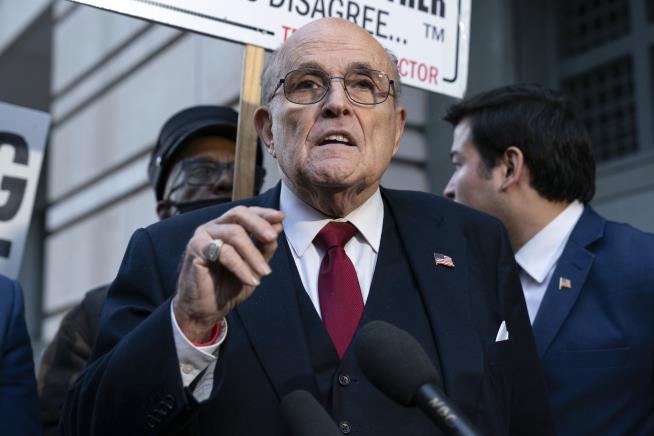 Radio Station Suspends Giuliani for On-Air 'Fallacies'