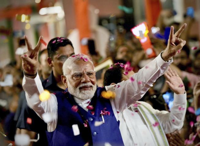 Modi Claims Third Term—by Surprisingly Narrow Margin
