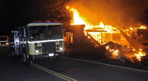 Arson Suspected in Montecito Blaze