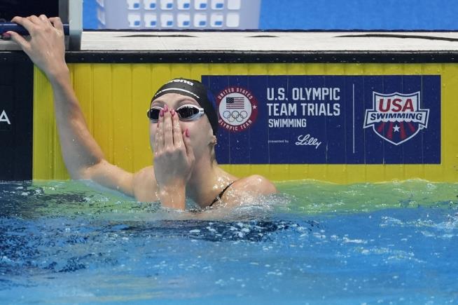 US Swimmer on Record: 'Didn't Know I Was Going That Fast'