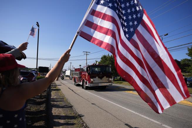 Firefighters Lay to Rest Man Killed at Trump Rally