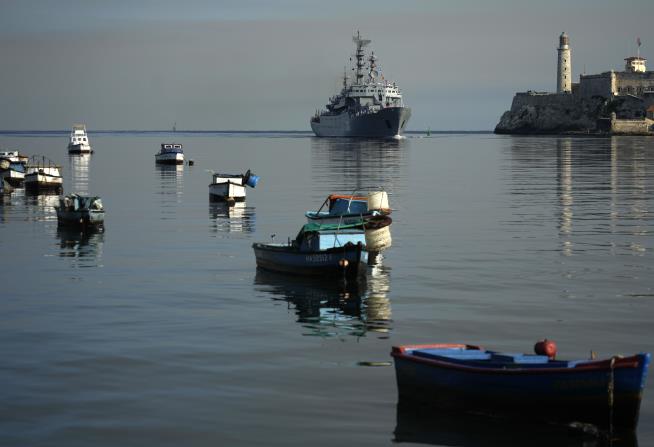 More Russian Warships Dock in Port of Havana