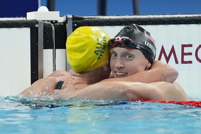 Titmus Again Bests Ledecky