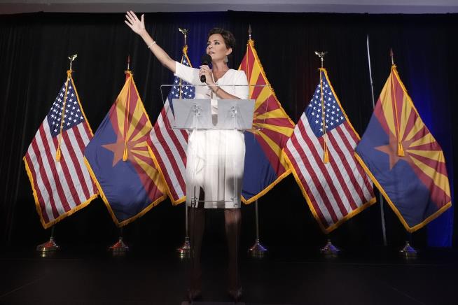 Kari Lake Wins Closely-Watched Arizona Senate Primary