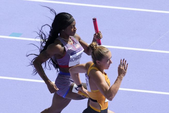 Sha'Carri Richardson Saves US Women's Relay in Olympic Heat