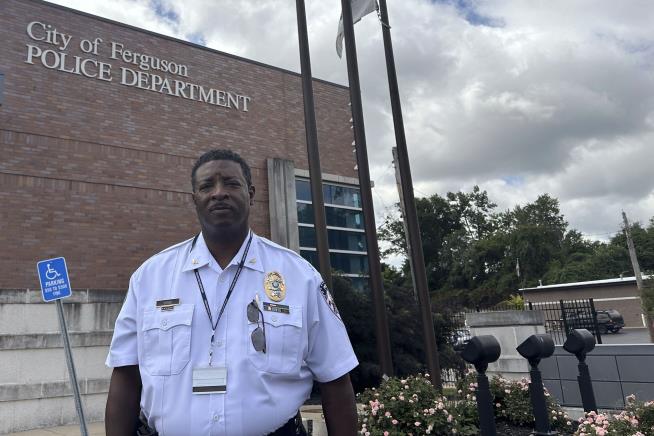 Ferguson Chief: Officer Was Critically Injured in Protest