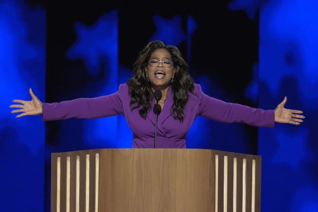 Oprah, Bill Clinton Address the DNC