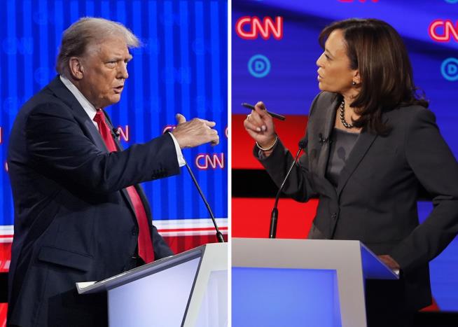 Trump, Harris Bickering Over Debate Mics