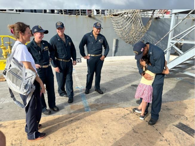 Navy Crew Plucks Woman, Child From Sailboat as Hurricane Nears