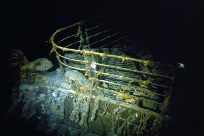 Titanic's Iconic Bow Is Falling Apart