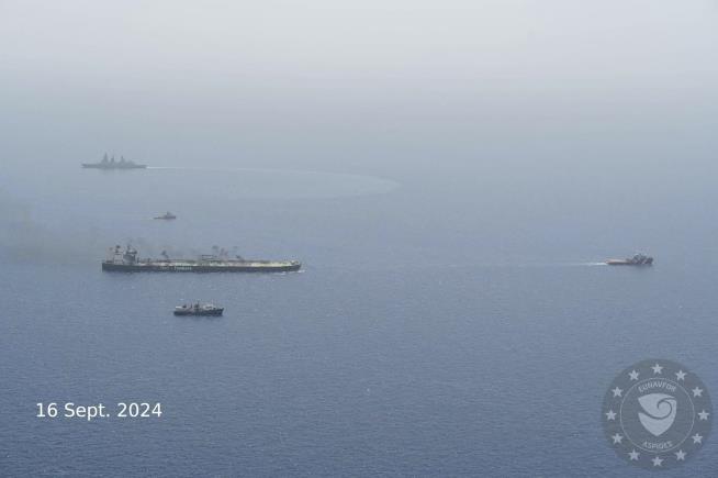 Greek Oil Tanker Towed to Safety After Houthi Attacks