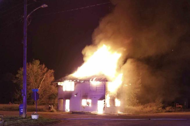 Fire Destroys 105-Year-Old Selfridge Post Office