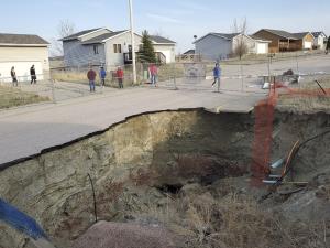 This Midwest Neighborhood Is Plagued by Sinkholes