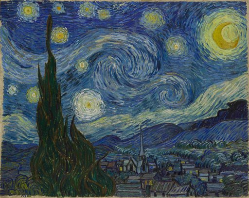 Years Before Physics Theory Emerged, Van Gogh Painted It