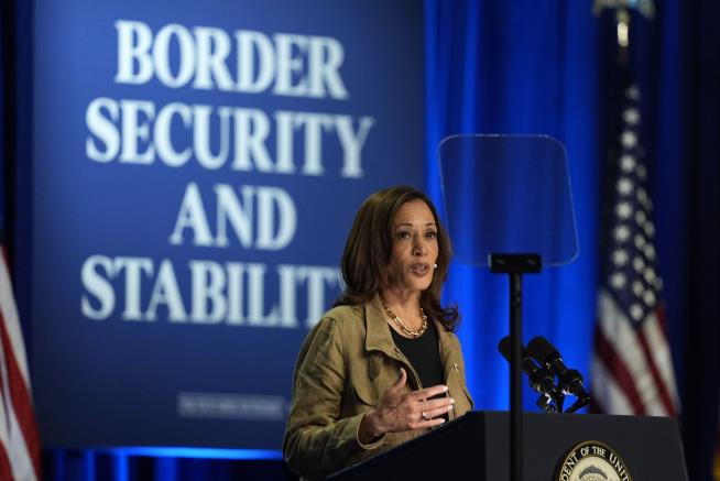 Harris Visits Border, Rebuffs 'False Choice' on Immigration