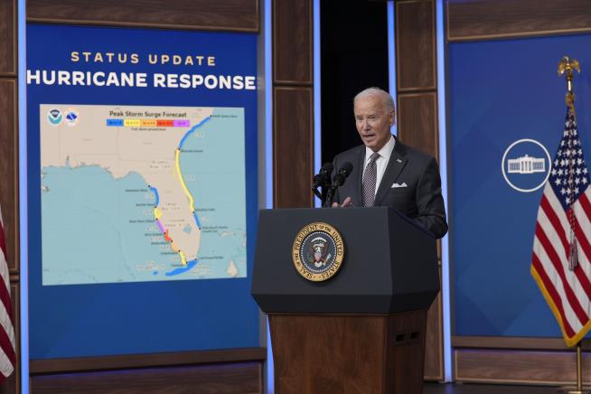 Biden Answers Trump Directly on Hurricane Misinformation