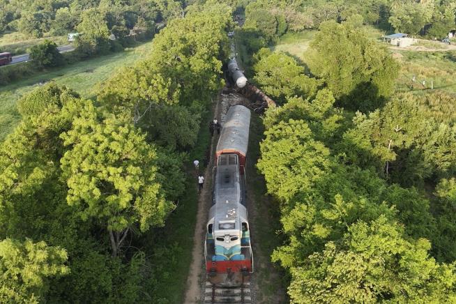 Train Hits Herd of Elephants in Sri Lanka