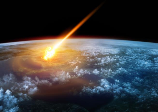 Ancient Meteorite Was a 'Fertilizer Bomb'