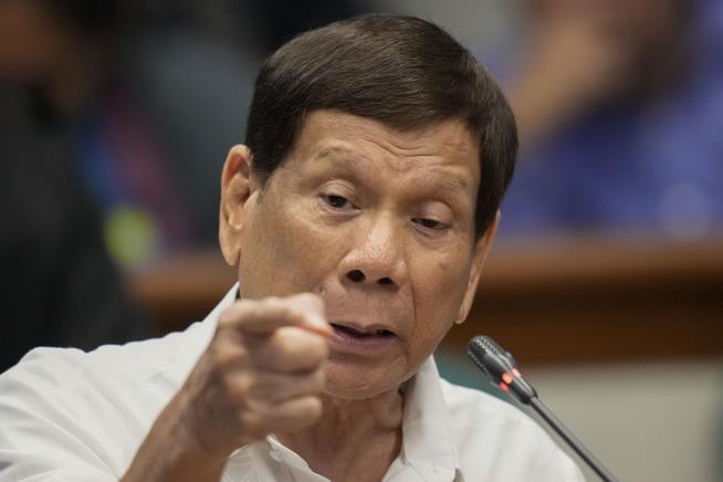 Philippine Ex-President: I Kept a 'Death Squad'