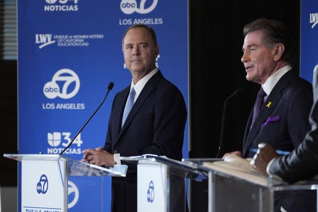 Adam Schiff Bests Ex-MLB Star to Win Feinstein's Senate Seat