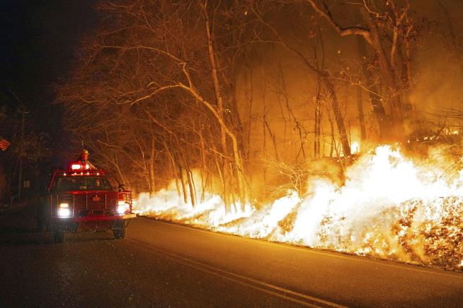 14-Year-Old Accused of Starting NJ Wildfire