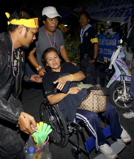 Grenade Blast Hurts 46 Thai Protesters