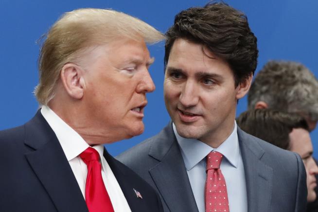 Trump Is Really Needling Justin Trudeau