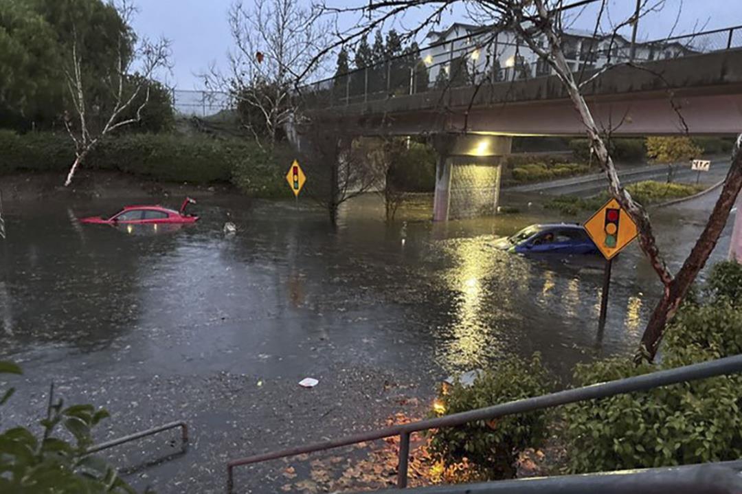 Storms Bring Icy Roads, City's First Tornado Warning