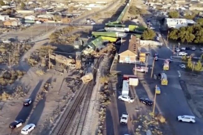 Freight Train Derails After Collision, Killing 2 Rail Workers