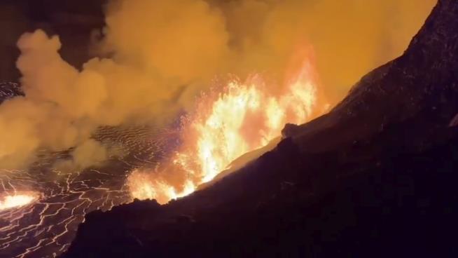 Hawaii's Most Active Volcano Erupts